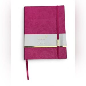 Papyrus pink journal with gold accents